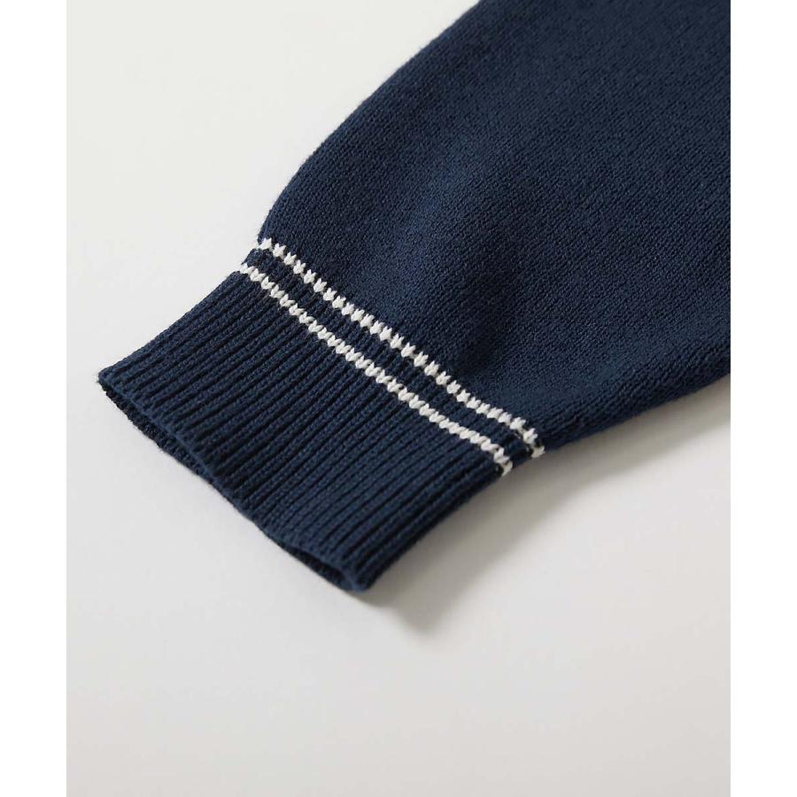 綿100％ 洗える スクールニット Vネック プルオーバー キッズ 子供服 男の子 女の子  デビロック devirock | devirock | 16