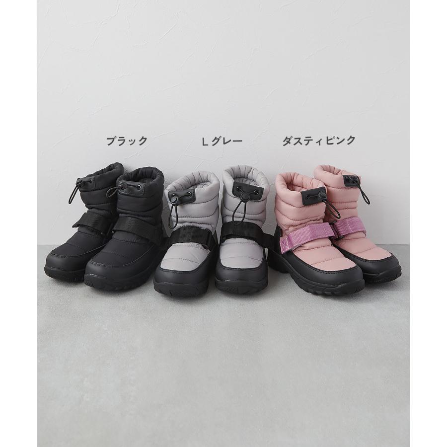子供服 防滑 撥水 中綿スノーブーツ(ボアインソール付き)キッズ 男の子 女の子 シューズ ブーツ 靴 デビロック devirock | devirock | 04