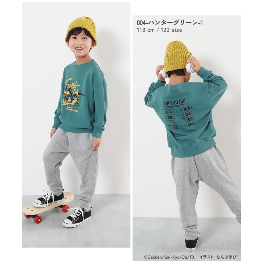 devirock（デビロック） 最強王図鑑 トレーナー コラボ キッズ 子供服