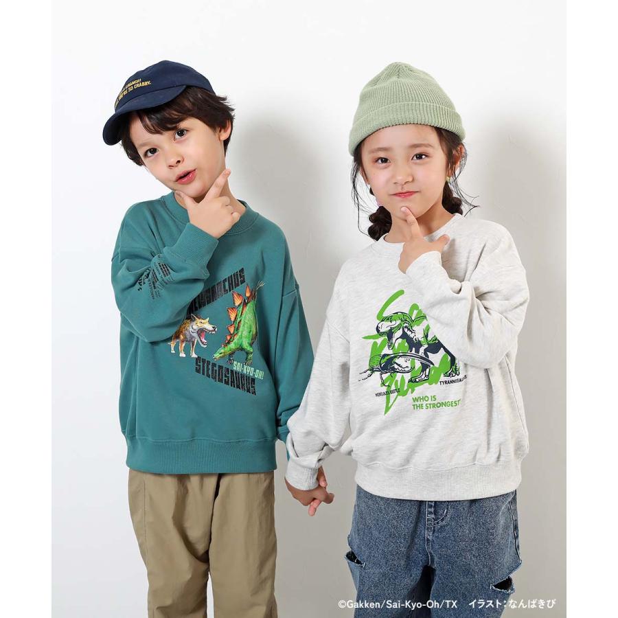 devirock（デビロック） 最強王図鑑 トレーナー コラボ キッズ 子供服