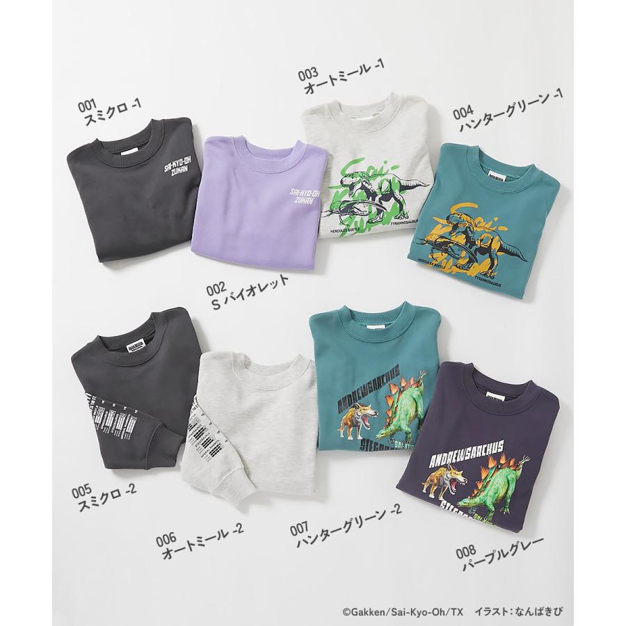 devirock（デビロック） 最強王図鑑 トレーナー コラボ キッズ 子供服