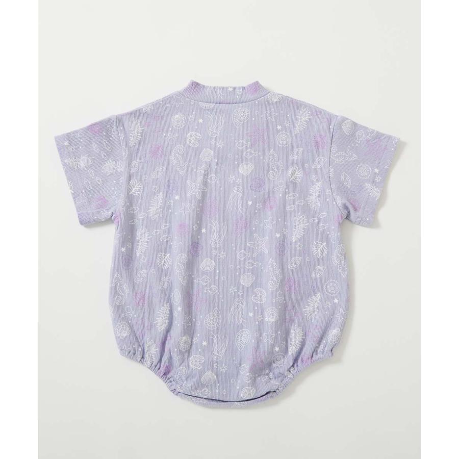 甚平 着心地やわらか おやすみ甚平 ロンパース キッズ ベビー服 子供服 男の子 女の子  デビロック devirock | devirock | 17