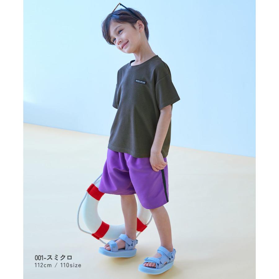 【アウトレット】水着 セットアップ水着 プールグッズ 水泳 海水浴 UVカット ラッシュTシャツ&ラインサーフパンツ セットアップ水着 キッズ 子供服 | devirock | 08