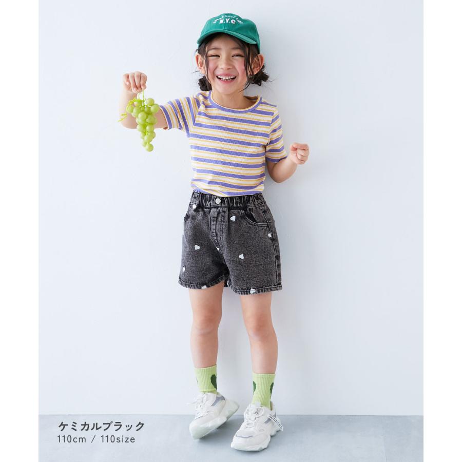 devirock（デビロック） 半ズボン 短パン ウエストゴム デニムパンツ