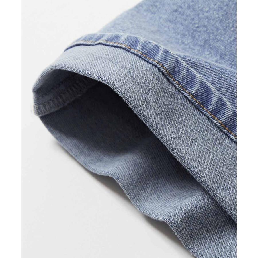 デニムパンツ ハーフパンツ 短パン ボトムス ストレッチデニム ハイウエスト フリルショートパンツ キッズ デビロック 26summer_girls | devirock | 13