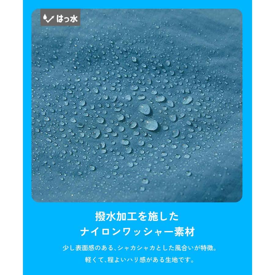 インナーパンツ付 スカッツ 【水はじく】撥水ナイロン ドロストスカート(インパン付き)  devirock 26ss_水はじく 26summer_girls | devirock | 09