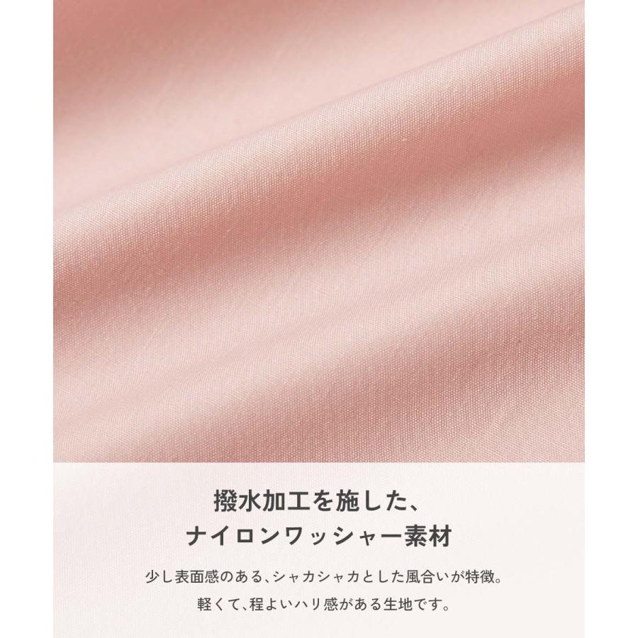 ミニスカート インナーパンツ付 ボトムス スカート スカッツ 水はじく 撥水 ナイロン バルーンギャザースカート（インパン付き）  25ss_ガールズトレンド | devirock | 03