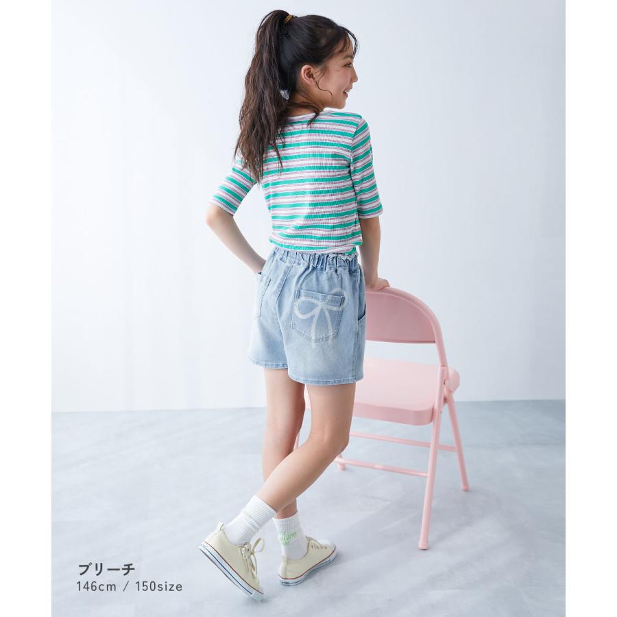 Dimmoire BABY ショートパンツ Disney（ディズニー） ショートパンツ キッズ 子供服 女の子 デニム
