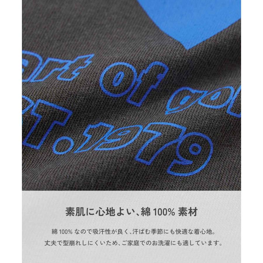 Tシャツ トップス 綿100％ デビラボ ガールズ BIGシルエット プリント半袖Tシャツ キッズ ベビー服 子供服 女の子  デビロック devirock 25ss_ガールズトレンド | devirock | 23
