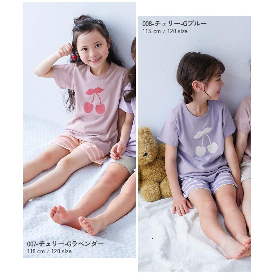 パジャマ 半袖パジャマ ルームウェア 半袖ルームウェア 綿100% デビラボROOM ガールズ半袖パジャマ キッズ 子供服 女の子  デビロック devirock | devirock | 28