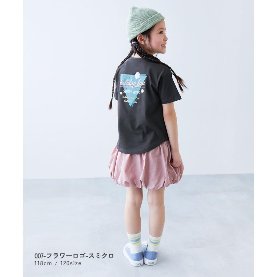 Tシャツ トップス 【ひやシャリ】接触冷感 デビラボ ガールズ プリント半袖Tシャツ キッズ ベビー服 子供服 女の子  デビロック devirock | devirock | 21