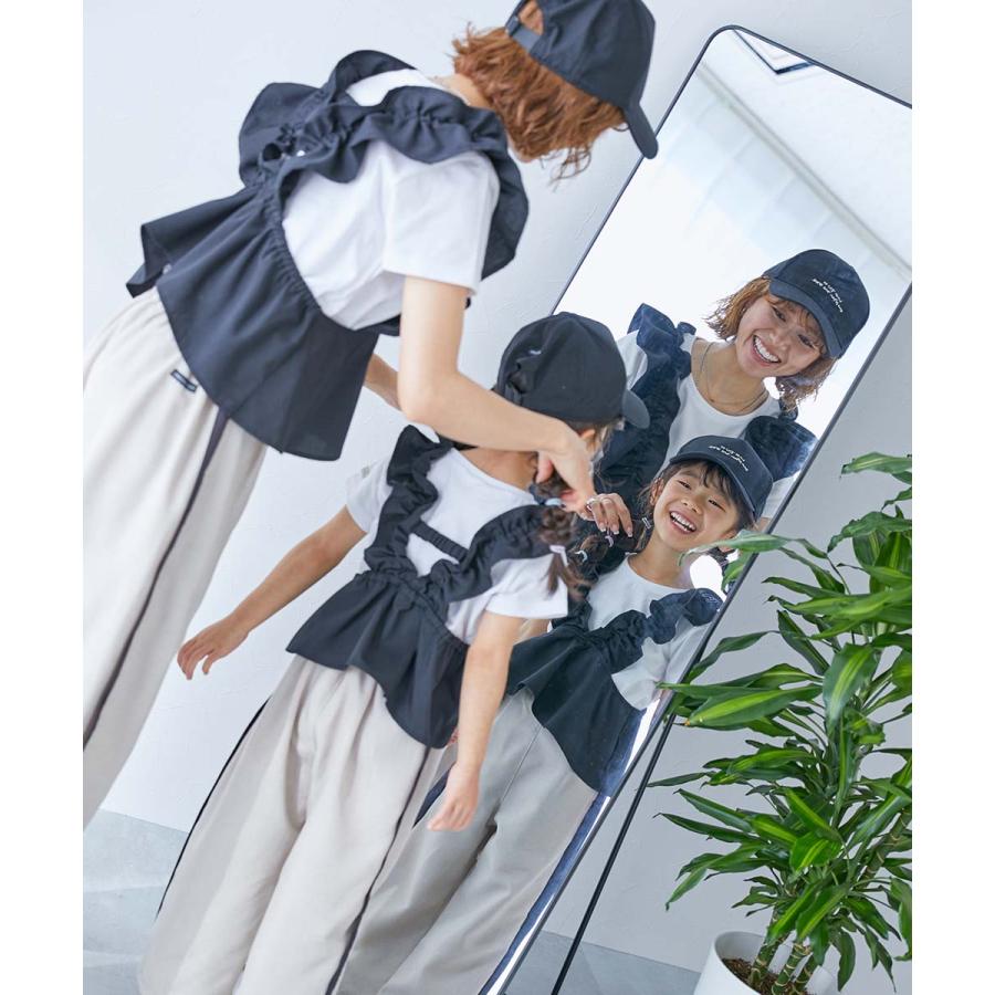 帽子 キャップ 【makoコラボ】親子で使える リネン混キャップ キッズ 子供服 女の子  デビロック devirock | devirock | 13