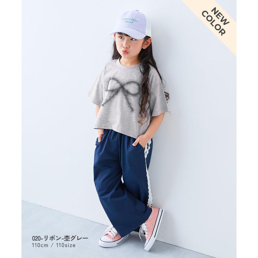 devirock（デビロック） ハート リボン Tシャツ トップス チュール