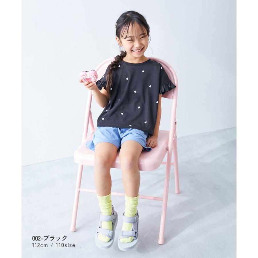 devirock（デビロック） ハート柄 ハート Tシャツ トップス ハート総柄