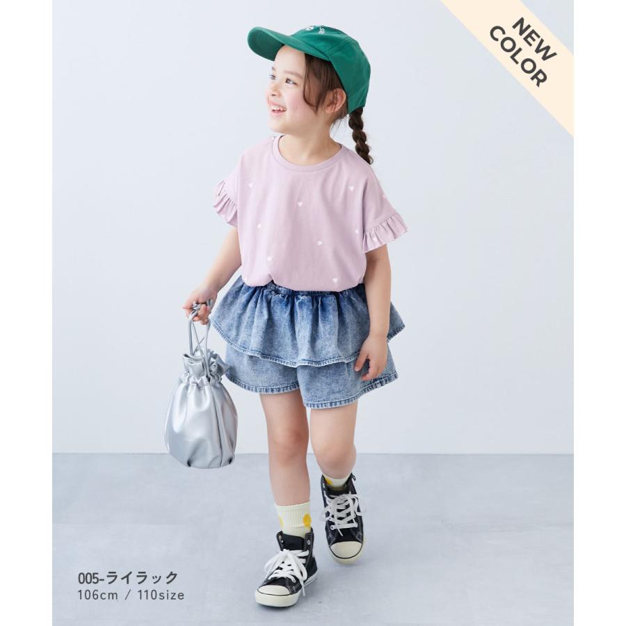 devirock（デビロック） ハート柄 ハート Tシャツ トップス ハート総柄
