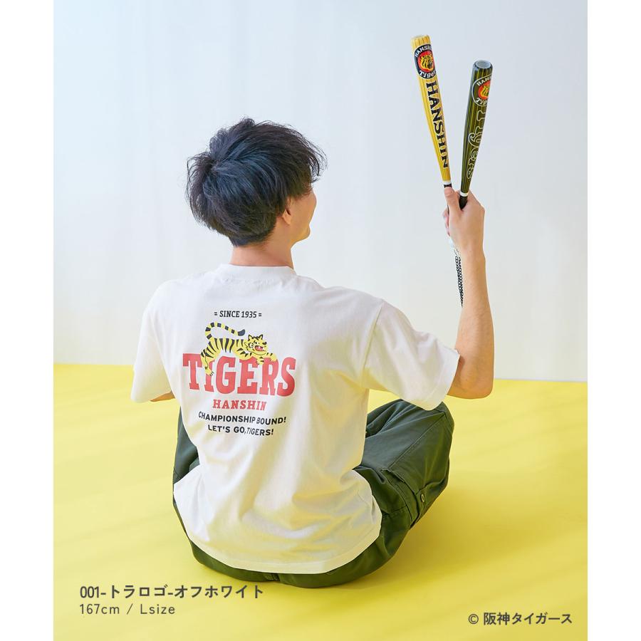 Tシャツ トップス 【阪神タイガースコラボ】大人半袖Tシャツ キッズ 子供服 男の子 女の子  デビロック devirock | devirock | 10