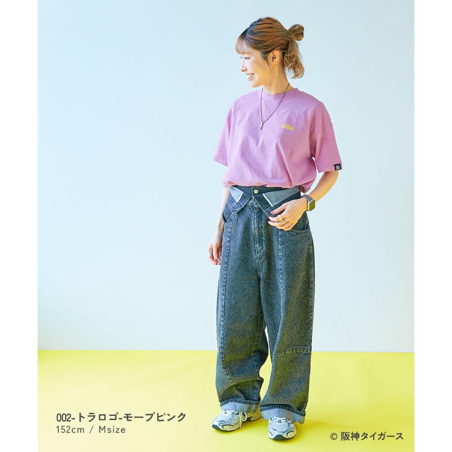 Tシャツ トップス 【阪神タイガースコラボ】大人半袖Tシャツ キッズ 子供服 男の子 女の子  デビロック devirock | devirock | 11