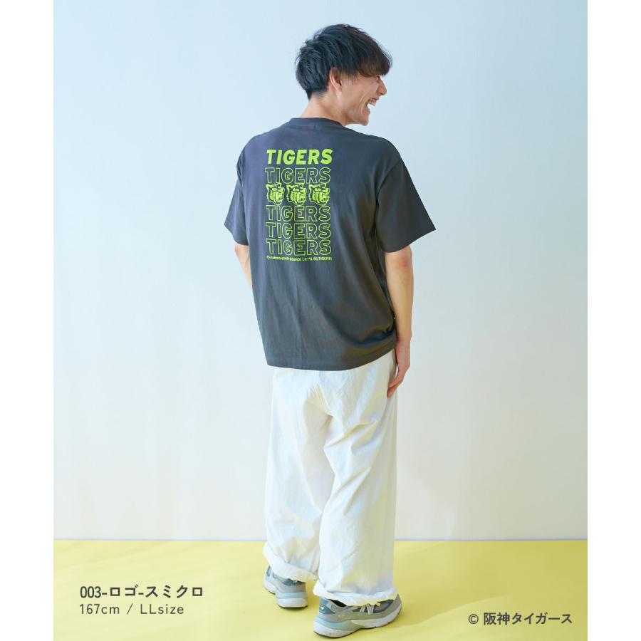 Tシャツ トップス 【阪神タイガースコラボ】大人半袖Tシャツ キッズ 子供服 男の子 女の子  デビロック devirock | devirock | 12