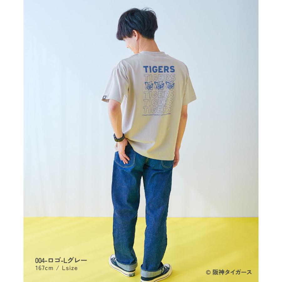 Tシャツ トップス 【阪神タイガースコラボ】大人半袖Tシャツ キッズ 子供服 男の子 女の子  デビロック devirock | devirock | 13