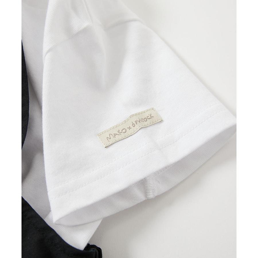 Tシャツ トップス 【makoコラボ 】大人用 フリルビスチェ＆Tシャツセット キッズ 子供服 男の子  デビロック devirock | devirock | 17