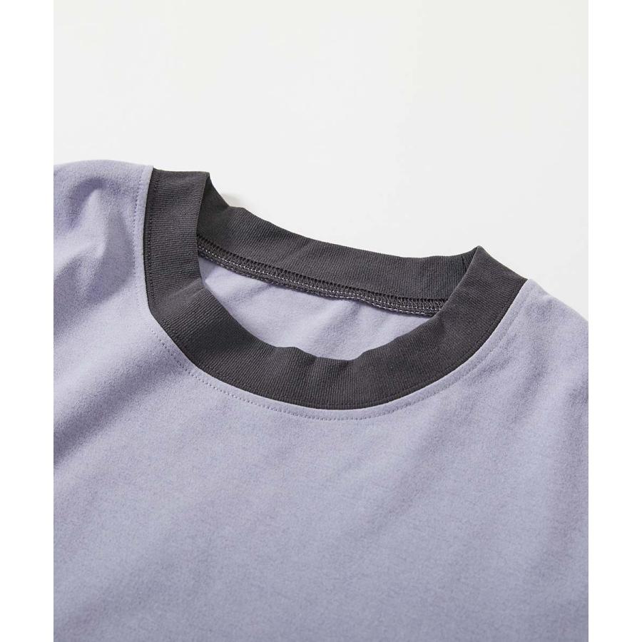 Tシャツ トップス 【おーちゃんコラボ】蚊をよせつけにくい 防蚊 リンガー 大人用 半袖Ｔシャツ キッズ 子供服 男の子 女の子  デビロック devirock | devirock | 16