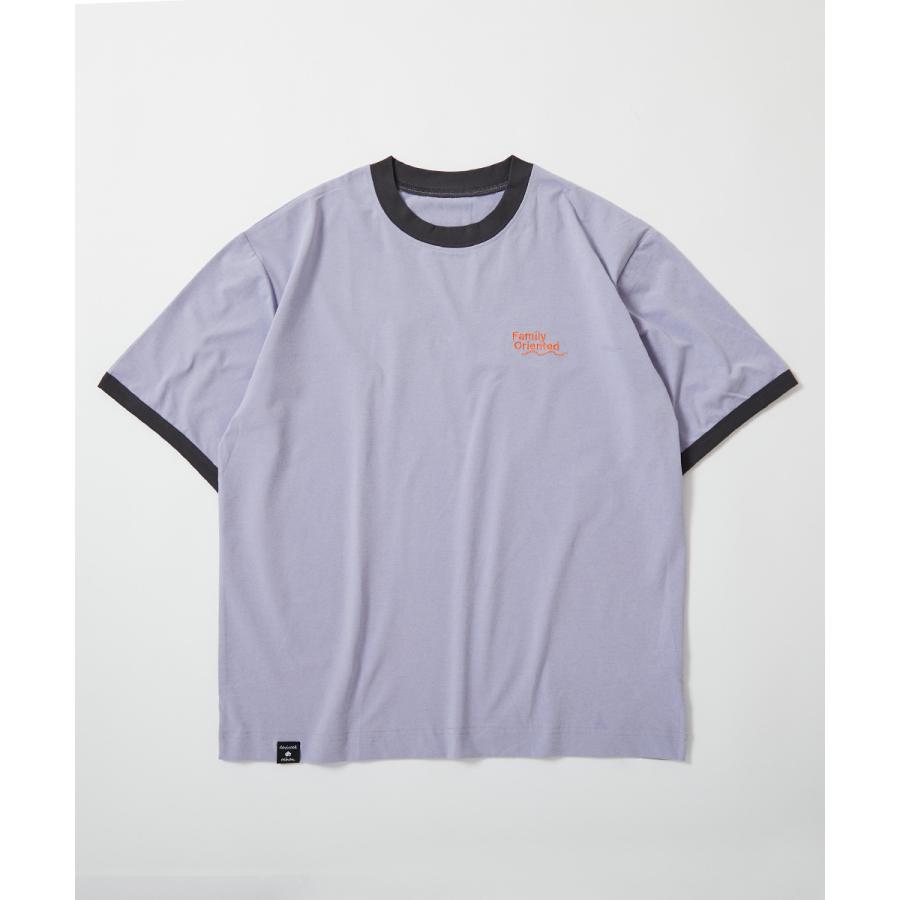 Tシャツ トップス 【おーちゃんコラボ】蚊をよせつけにくい 防蚊 リンガー 大人用 半袖Ｔシャツ キッズ 子供服 男の子 女の子  デビロック devirock | devirock | 20