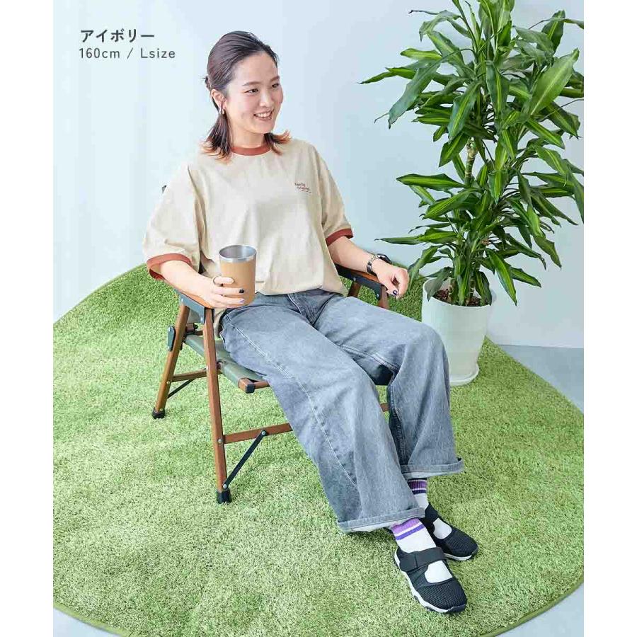 Tシャツ トップス 【おーちゃんコラボ】蚊をよせつけにくい 防蚊 リンガー 大人用 半袖Ｔシャツ キッズ 子供服 男の子 女の子  デビロック devirock | devirock | 11