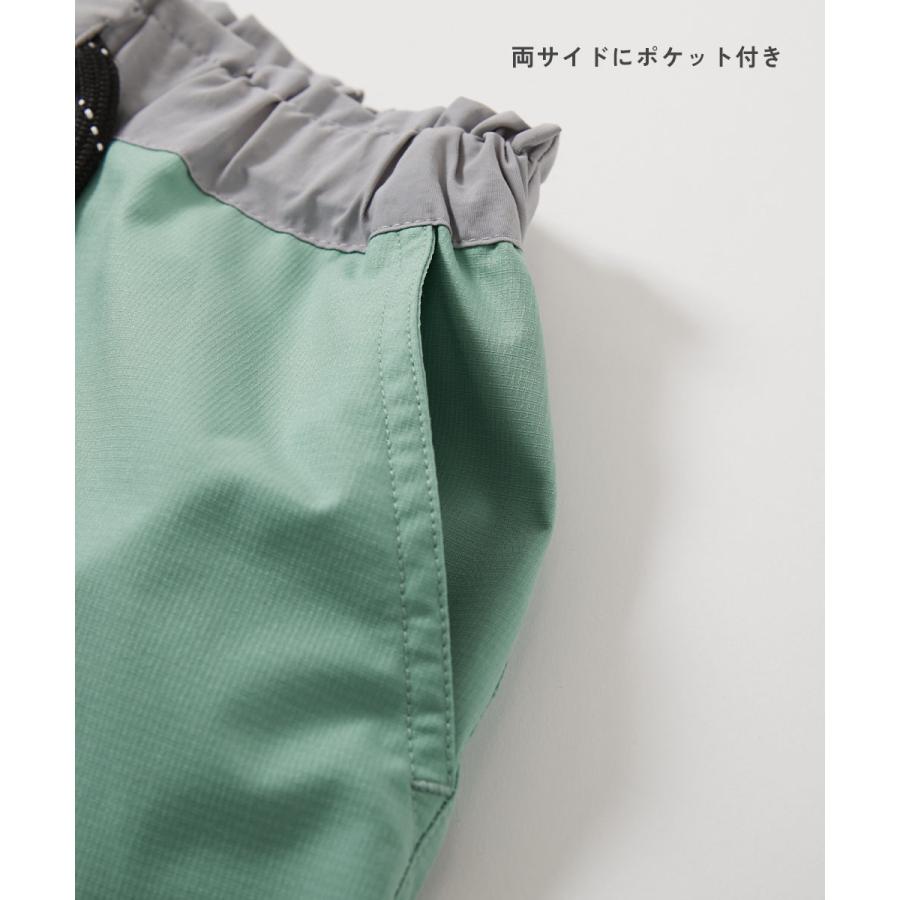 ハーフパンツ ショートパンツ ボトムス シワになりにくい ウエスト切り替え ハーフパンツ キッズ 子供服 男の子 女の子  デビロック devirock | devirock | 17