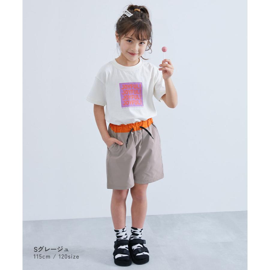ハーフパンツ ショートパンツ ボトムス シワになりにくい ウエスト切り替え ハーフパンツ キッズ 子供服 男の子 女の子  デビロック devirock | devirock | 11