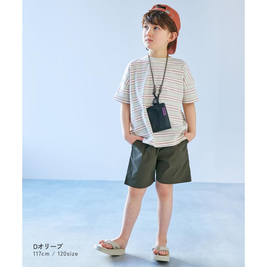 ハーフパンツ ショートパンツ ボトムス シワになりにくい ウエスト切り替え ハーフパンツ キッズ 子供服 男の子 女の子  デビロック devirock | devirock | 13