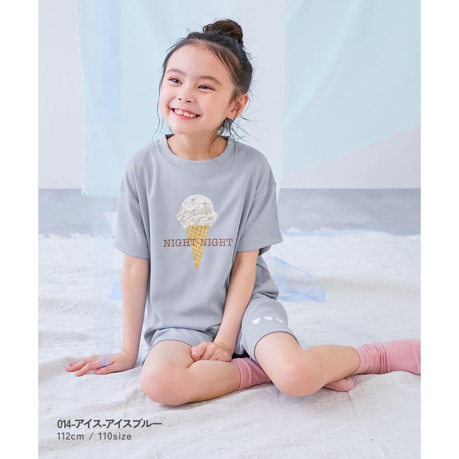 ロゴ プリント 速乾 ウエストゴム 半袖パジャマ ルームウェア 【デビラボROOM】× 涼感 サラッとメッシュ 普段着としても着られる パジャマ devirock 爆買 | devirock | 25