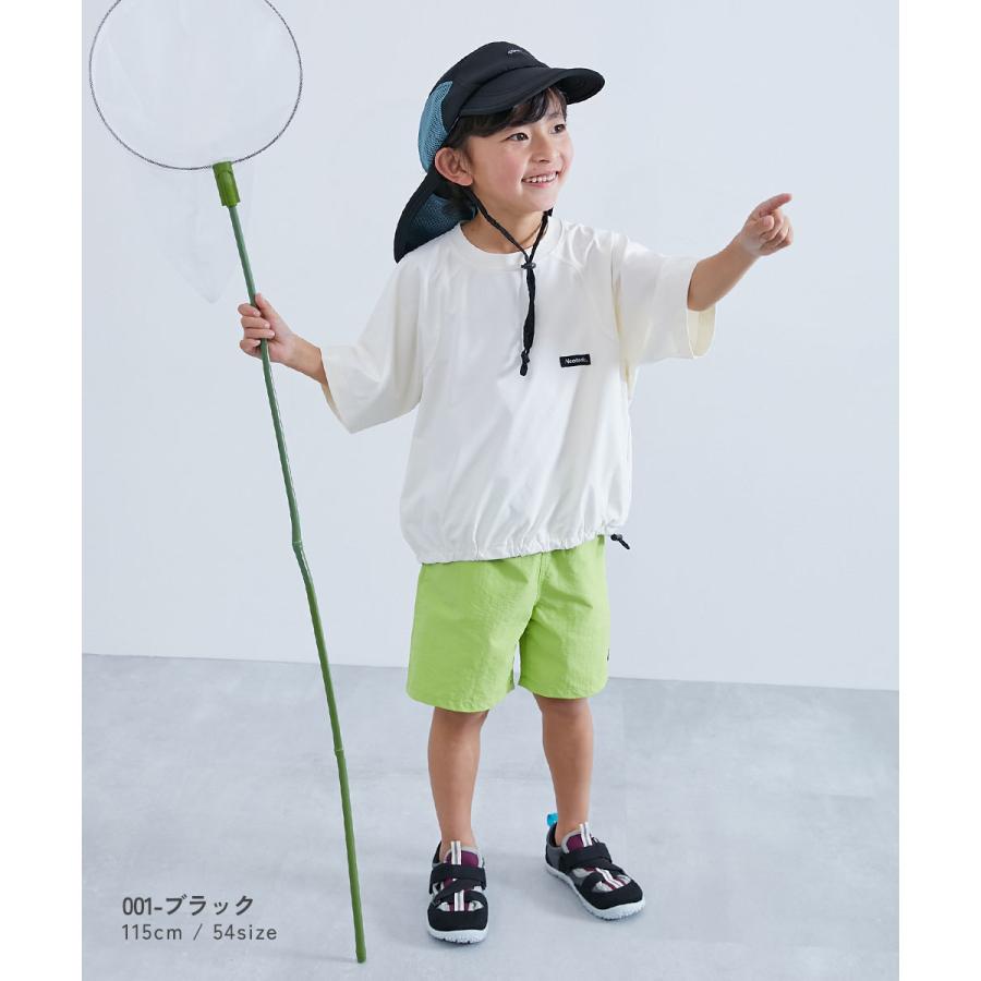 帽子 キャップ 気化熱のチカラでひんやり 保冷剤も入れられる日よけ付き ジェットキャップ キッズ 子供服 男の子 女の子  デビロック devirock | devirock | 08