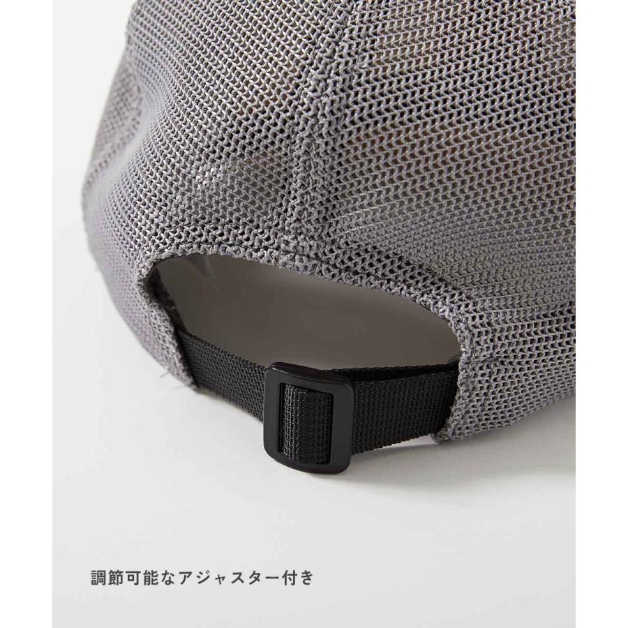 帽子 キャップ 【おーちゃんコラボ】親子で使える フラットバイザー メッシュキャップ キッズ 子供服 男の子 女の子  デビロック devirock | devirock | 16