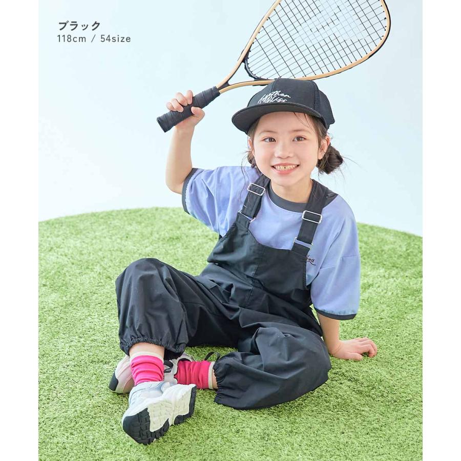 帽子 キャップ 【おーちゃんコラボ】親子で使える フラットバイザー メッシュキャップ キッズ 子供服 男の子 女の子  デビロック devirock | devirock | 11