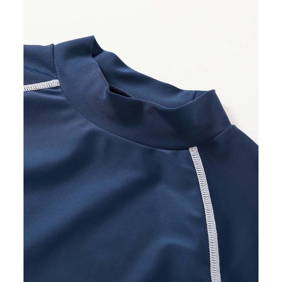 UVカット スクール用 Tシャツ型 長袖ラッシュガード キッズ 子供服 男の子 女の子  デビロック devirock | devirock | 13