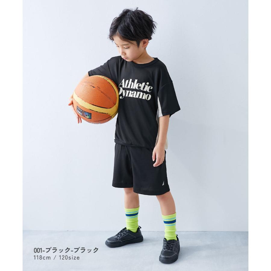 セットアップ オールインワン 速乾 サラっとストレッチメッシュ おしゃれスポーツセットアップ キッズ 子供服 男の子 女の子  デビロック devirock | devirock | 06