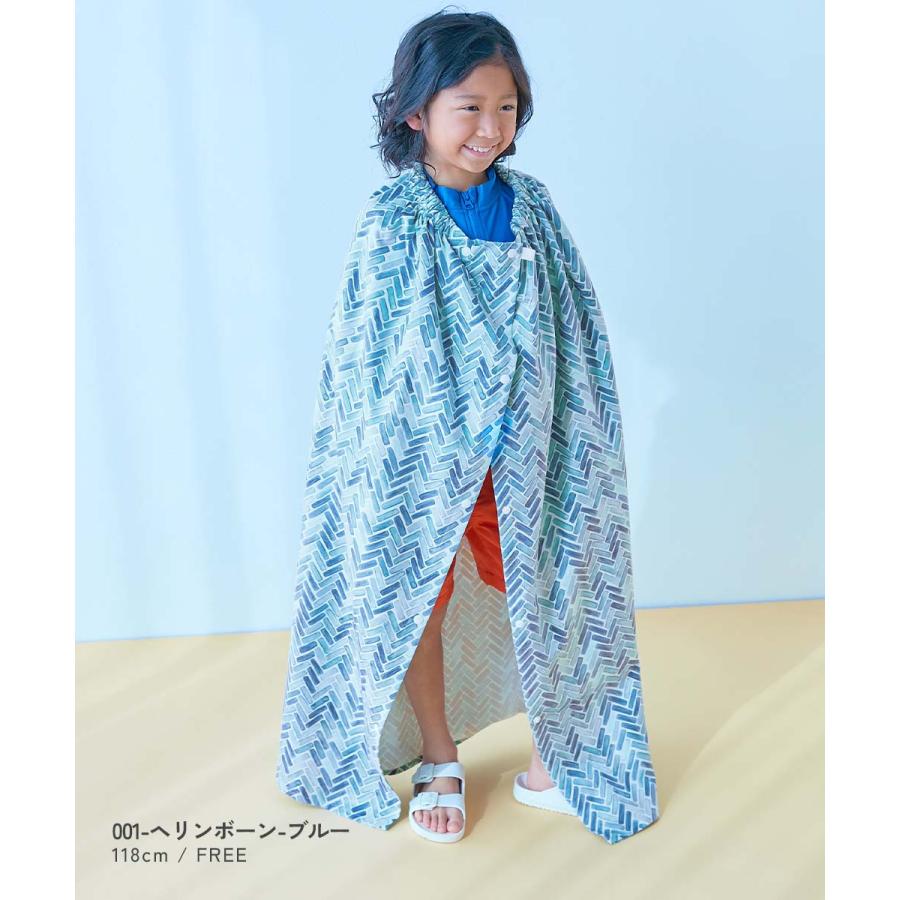 タオル ラップタオル プールグッズ 水泳 海水浴 吸水速乾 コンパクト ラップタオル 100cm キッズ 子供服 男の子 女の子 デビロック devirock | devirock | 15
