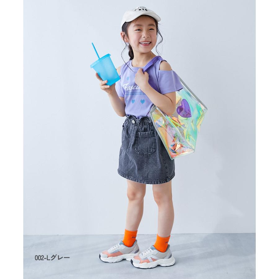 スニーカー シューズ 靴 手を使わず立ったまま履ける 風を通す サマースニーカー キッズ 子供服 男の子 女の子 devirock 25ss_サンダル 25ss_ガールズトレンド | devirock | 08
