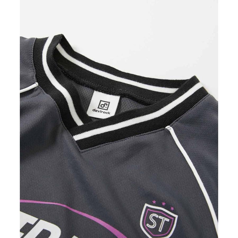 【アウトレット】Tシャツ トップス 速乾 サラっとストレッチメッシュ ゲーミング半袖Tシャツ キッズ 子供服 男の子 女の子  デビロック devirock | devirock | 17