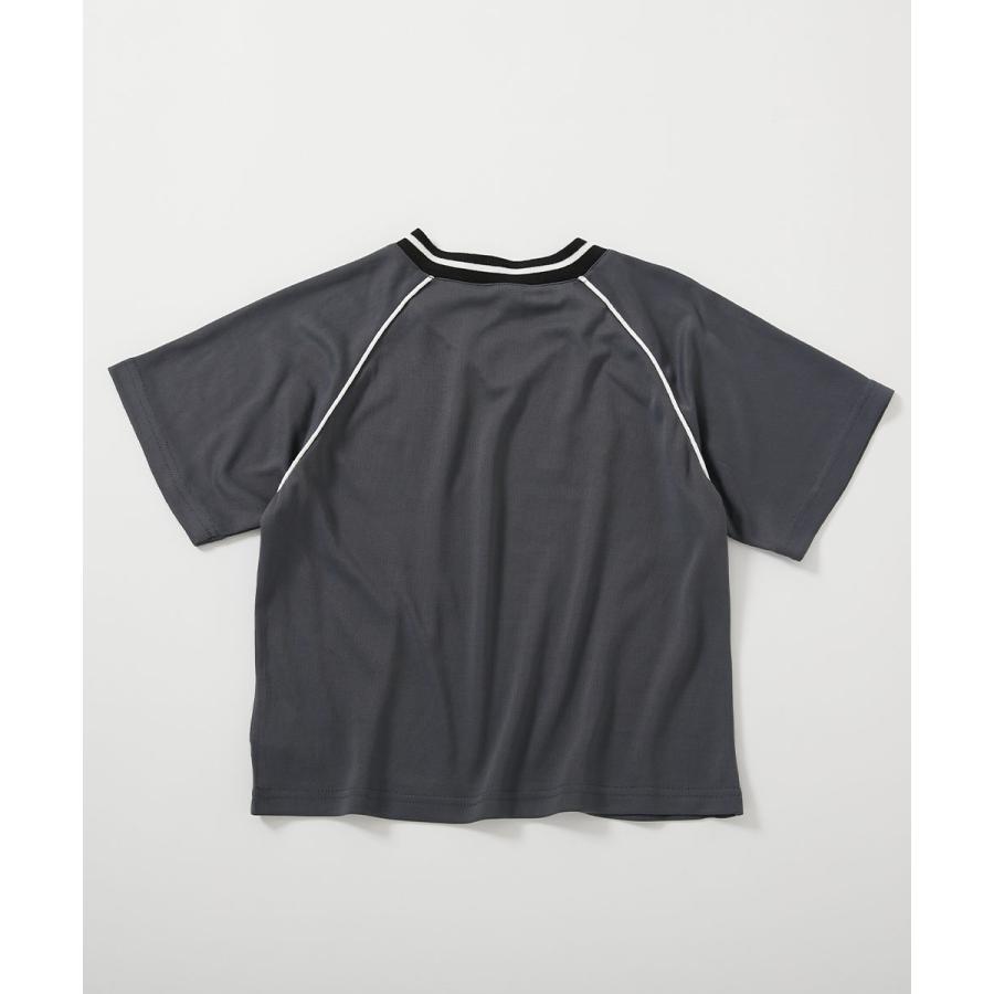 【アウトレット】Tシャツ トップス 速乾 サラっとストレッチメッシュ ゲーミング半袖Tシャツ キッズ 子供服 男の子 女の子  デビロック devirock | devirock | 21