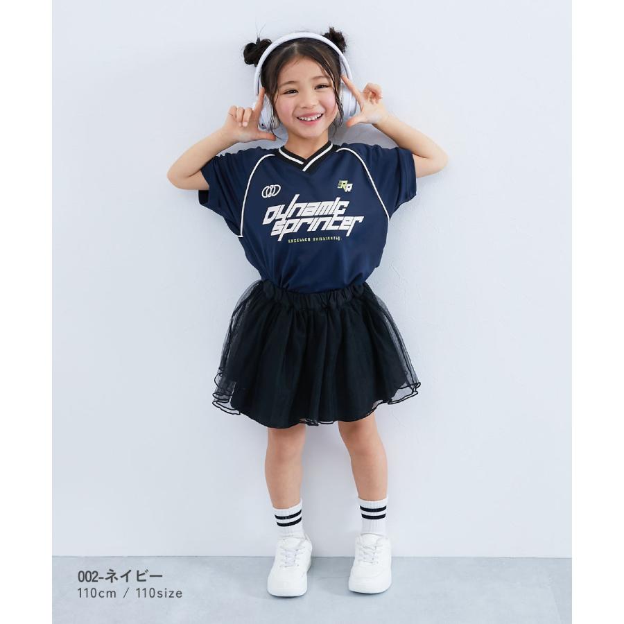 【アウトレット】Tシャツ トップス 速乾 サラっとストレッチメッシュ ゲーミング半袖Tシャツ キッズ 子供服 男の子 女の子  デビロック devirock | devirock | 12