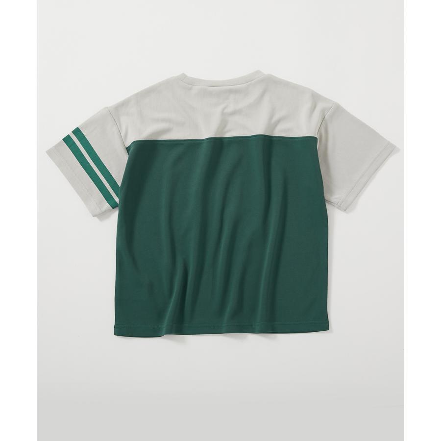 【アウトレット】Tシャツ トップス 速乾 サラっとストレッチメッシュ ナンバリング半袖Tシャツ キッズ 子供服 男の子 女の子  デビロック devirock | devirock | 19