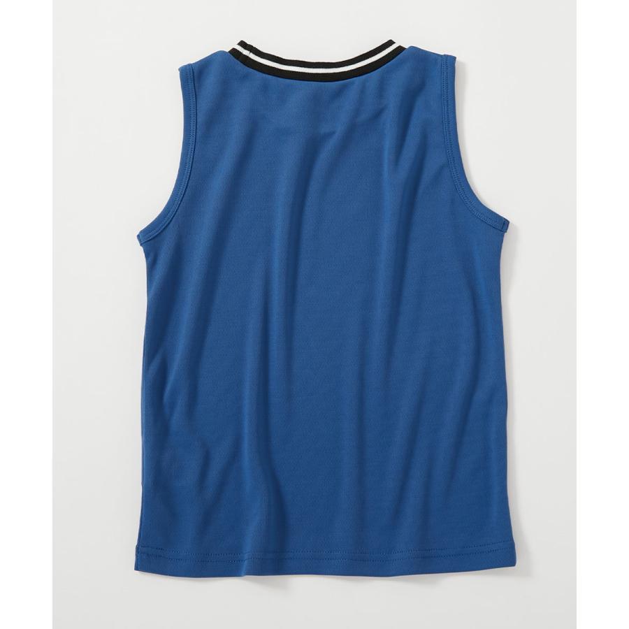 【アウトレット】ノースリーブ トップス タンクトップ 速乾 サラっとストレッチ メッシュ タンクトップ キッズ 子供服 男の子 女の子  デビロック devirock | devirock | 17