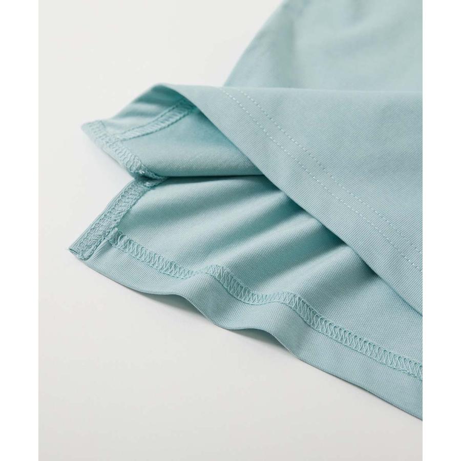 Tシャツ トップス 【ひやシャリ】接触冷感 無地 ビッグシルエット 半袖Tシャツ キッズ ベビー服 子供服 男の子 女の子  デビロック devirock | devirock | 19