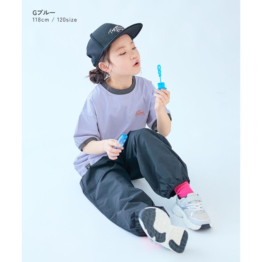 Tシャツ トップス 【おーちゃんコラボ】蚊をよせつけにくい 防蚊 リンガー半袖Ｔシャツ キッズ 子供服 男の子 女の子  デビロック devirock | devirock | 14
