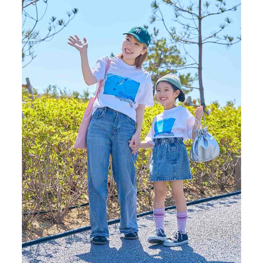 Tシャツ トップス 【神戸須磨シーワールドコラボ】色が変わるマジックプリント 接触冷感 2WAYフォトTシャツ キッズ 子供服 男の子 女の子  デビロック devirock | devirock | 16