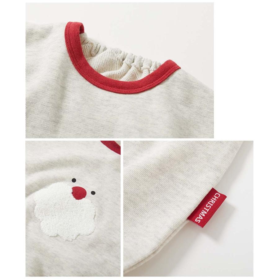 ロンパース 出産祝い クリスマス スウェットロンパース キッズ 子供服 男の子 女の子  デビロック devirock | devirock | 11