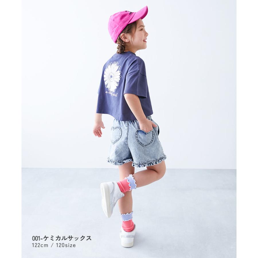 devirock（デビロック） ウエストゴム デニムパンツ ハーフパンツ