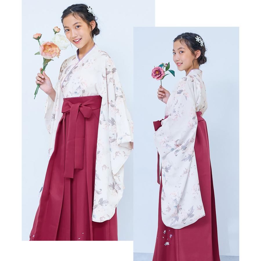 devirock（デビロック） 着付け かんたん袴 3点セット キッズ 子供服