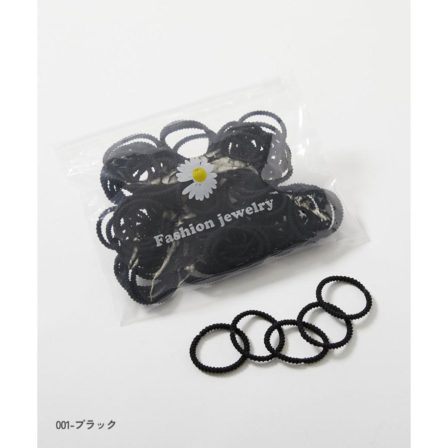 ヘアバンド ぎざぎざ ヘアゴムセット(約100本入り) キッズ 子供服 女の子  デビロック devirock | devirock | 10